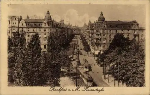 Ak Frankfurt am Main, Kaiserstraße