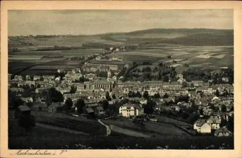 Ak Markneukirchen im Vogtland Sachsen, Panorama vom Ort und der umliegenden Landschaft