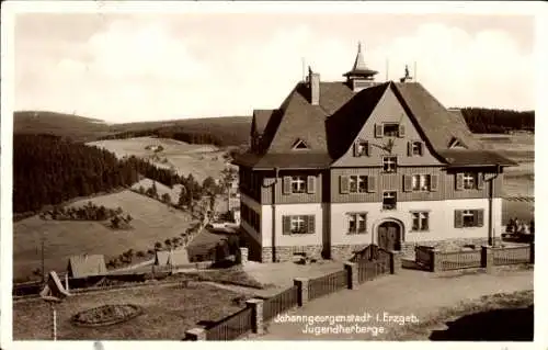 Ak Johanngeorgenstadt im Erzgebirge, Jugendherberge