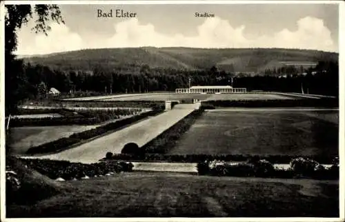 Ak Bad Elster im Vogtland, Stadion