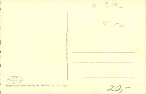 Ak Zwickau in Sachsen, Roonstraße