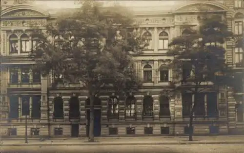 Foto Ak Magdeburg an der Elbe, Gebäude, Straße