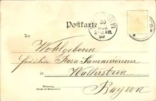 Litho Baldern Bopfingen im Ostalbkreis, Schloss Hohenbaldern, Gasthof