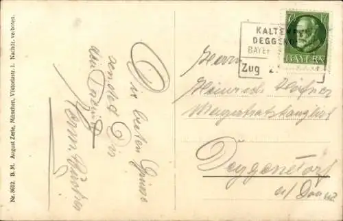 Ak Schöllnach in Niederbayern, Totale, Geschäft A. Schosser, Gasthof Müllerbräu