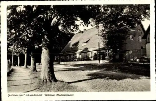 Ak Großhansdorf in Schleswig-Holstein, Gasthaus Mühlendamm