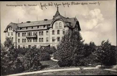 Ak Großhansdorf in Schleswig Holstein, Genesungsheim