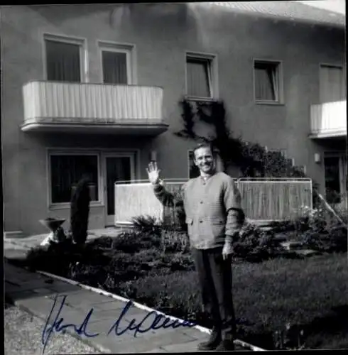 Ak Schauspieler Horst Naumann, Portrait, Autogramm