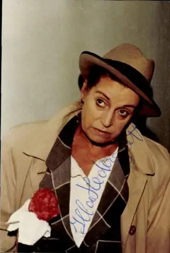 Ak Schauspielerin Illa Hedergott, Portrait, Autogramm