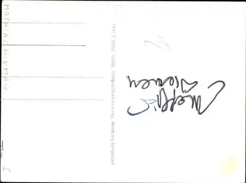 Ak Schauspieler Mathias Wieman, Portrait, Autogramm, Profilansicht