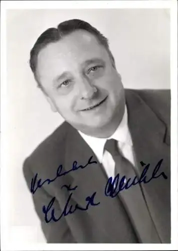 Ak Schauspieler Albert Weichler, Portrait, Autogramm