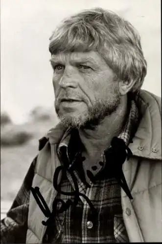 Ak Schauspieler Hardy Krüger, Portrait, Autogramm