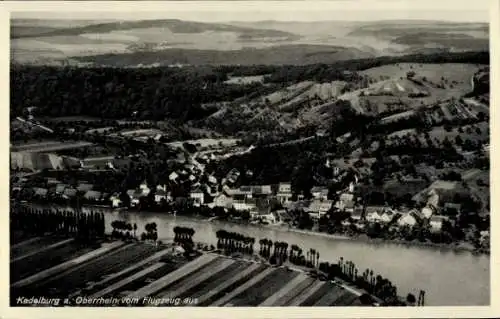 Ak Kadelburg Küssaberg Baden Württemberg, Fliegeraufnahme