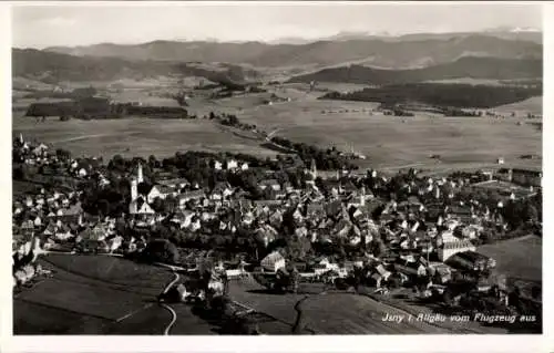 Ak Isny im Allgäu, Fliegeraufnahme