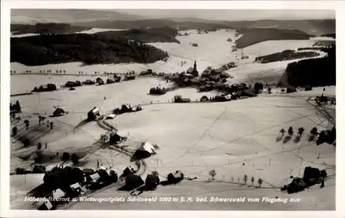 Ak Schönwald im Schwarzwald, Fliegeraufnahme