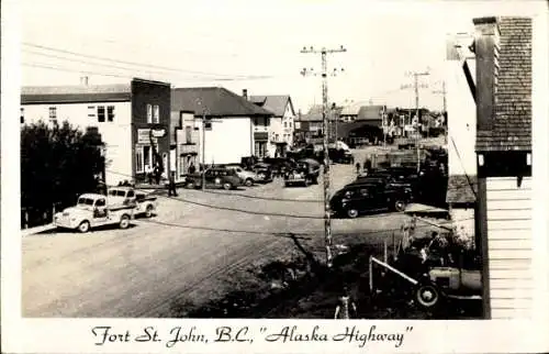 Foto Fort Saint John British Columbia Kanada, Alsaka Highway