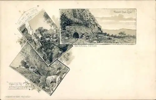 Litho Mosambik, Delagoa, Tunnel, Wald