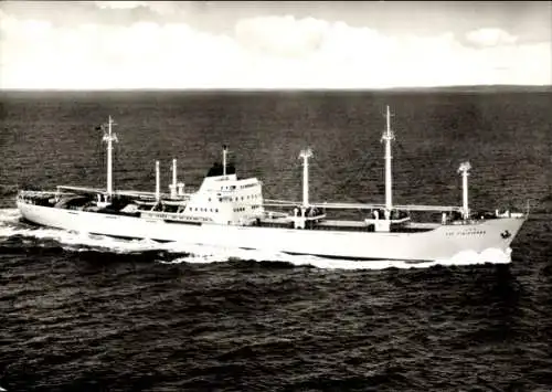 Ak MV Cap Finisterre, Frachtschiff Columbus Line, HSDG