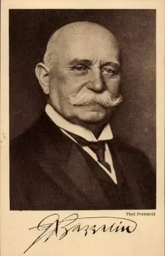 Ak Ferdinand Graf von Zeppelin, Portrait, Reichsausschuss Zeppelin Eckener Spende