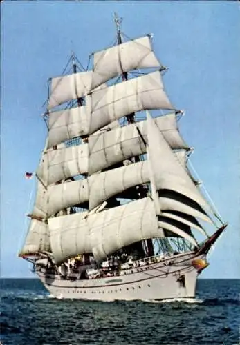 Ak Segelschulschiff Gorch Fock, Bundesmarine