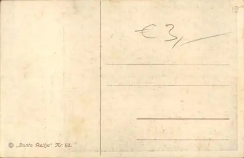 Künstler Ak v. Meidling, J., Elsa und Ortrud, Lohengrin, Bunte Reihe Nr 93