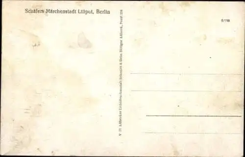 Ak Schäfers Märchenstadt Liliput Berlin, Liliputaner, Gruppenaufnahme