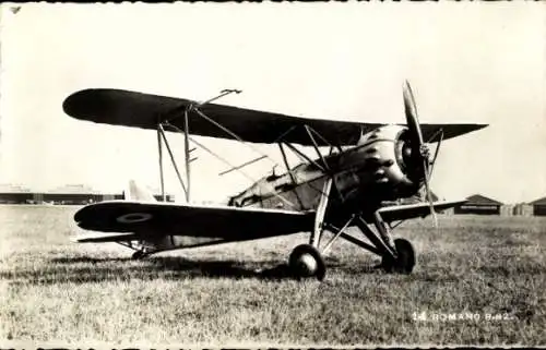 Ak Romano R 82, Biplane d'entrainement et d'acrobatie, Moteur Salmsor 280 CV