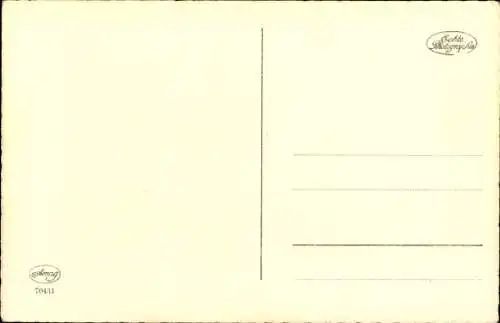 Ak Briefmarkensprache, Rosenblüten, Blumenvase, Amag 70431