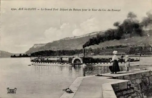 Ak Aix les Bains Savoie, Grand Port, Boot Savoie