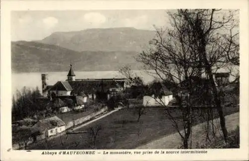 Ak Saint Pierre de Curtille Savoie, Hautecombe Abbey, Das Kloster