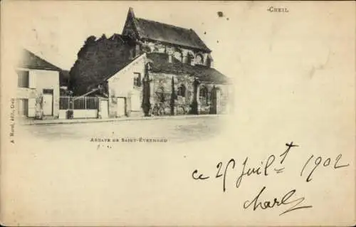 Ak Creil-Oise, Abtei Saint-Evremond