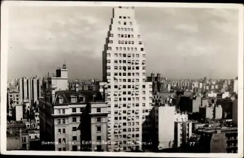 Ak Buenos Aires Argentinien, Kavanagh Gebäude, Edificio Safico