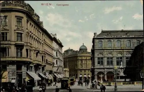 Ak Wien 1 Innere Stadt, Operngasse