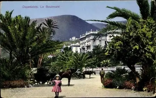 Ak Ospedaletti Ligurien, Le Boulevard