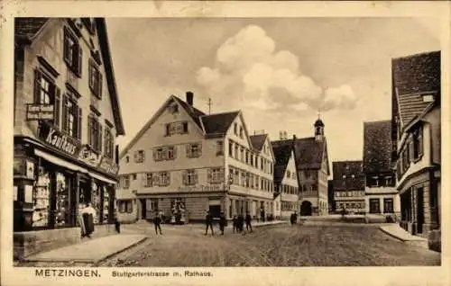 Foto Ak Deutscher Soldat in Uniform, Landsturm, I WK