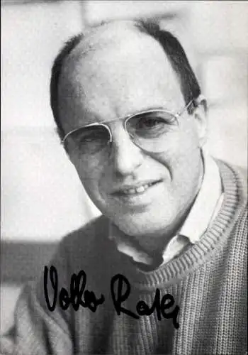 Ak Schauspieler Volker Rath, Portrait, Autogramm