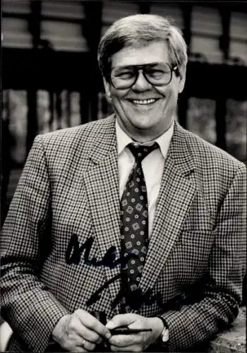 Ak Schauspieler Oskar Wark, Portrait, Autogramm