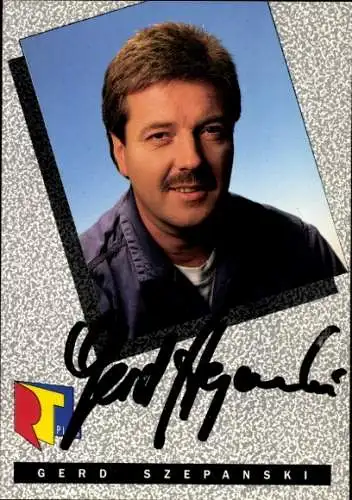 Ak Schauspieler Gerd Szepanski, Portrait, Autogramm