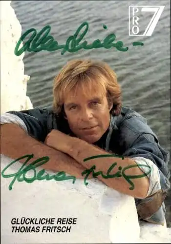 Ak Schauspieler Thomas Fritsch, Portrait, Autogramm