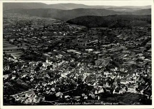 Ak Kippenheim in Baden, Fliegeraufnahme