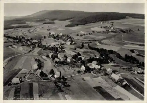 Ak Kappel Lenzkirch, Fliegeraufnahme, Amt Neustadt