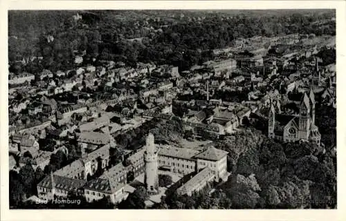 Ak Bad Homburg vor der Höhe Hessen, Fliegeraufnahme