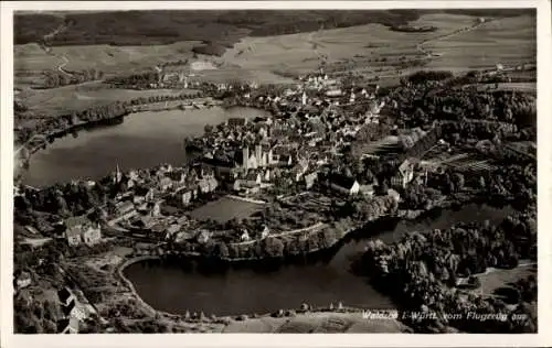 Ak Waldsee Freiburg im Breisgau, Fliegeraufnahme