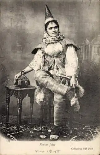 Ak Portrait, Jüdin in Tracht