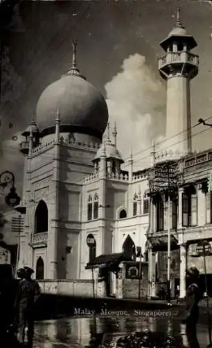 Ak Singapore Singapur, Malay Moschee