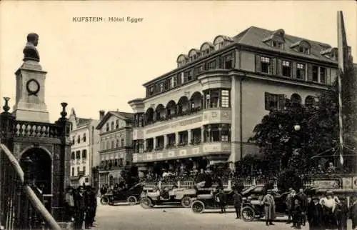 Ak Kufstein in Tirol, Hotel Egger