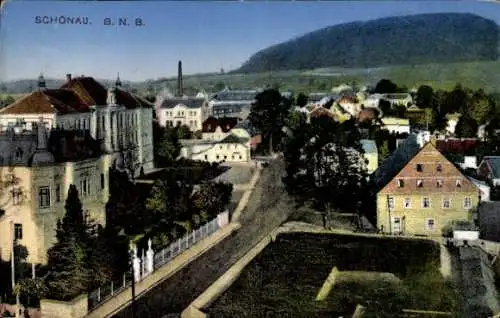 Ak Teplice Šanov Teplitz Schönau Region Aussig, Teilansicht