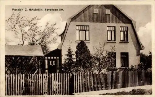 Ak Bad Bevensen in Niedersachsen, Pension C. Hamann