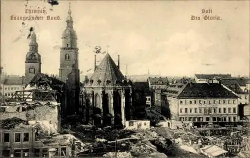 Ak Chemnitz in Sachsen, Evangelischer Bund, Kirche