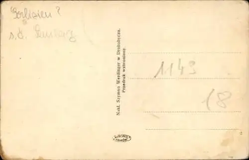 Ak Drohobycz Drohobytsch Karpaten Ukraine, Ul. Szewczenki