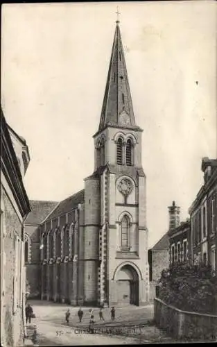 Ak Chambellay Maine et Loire, La Poste